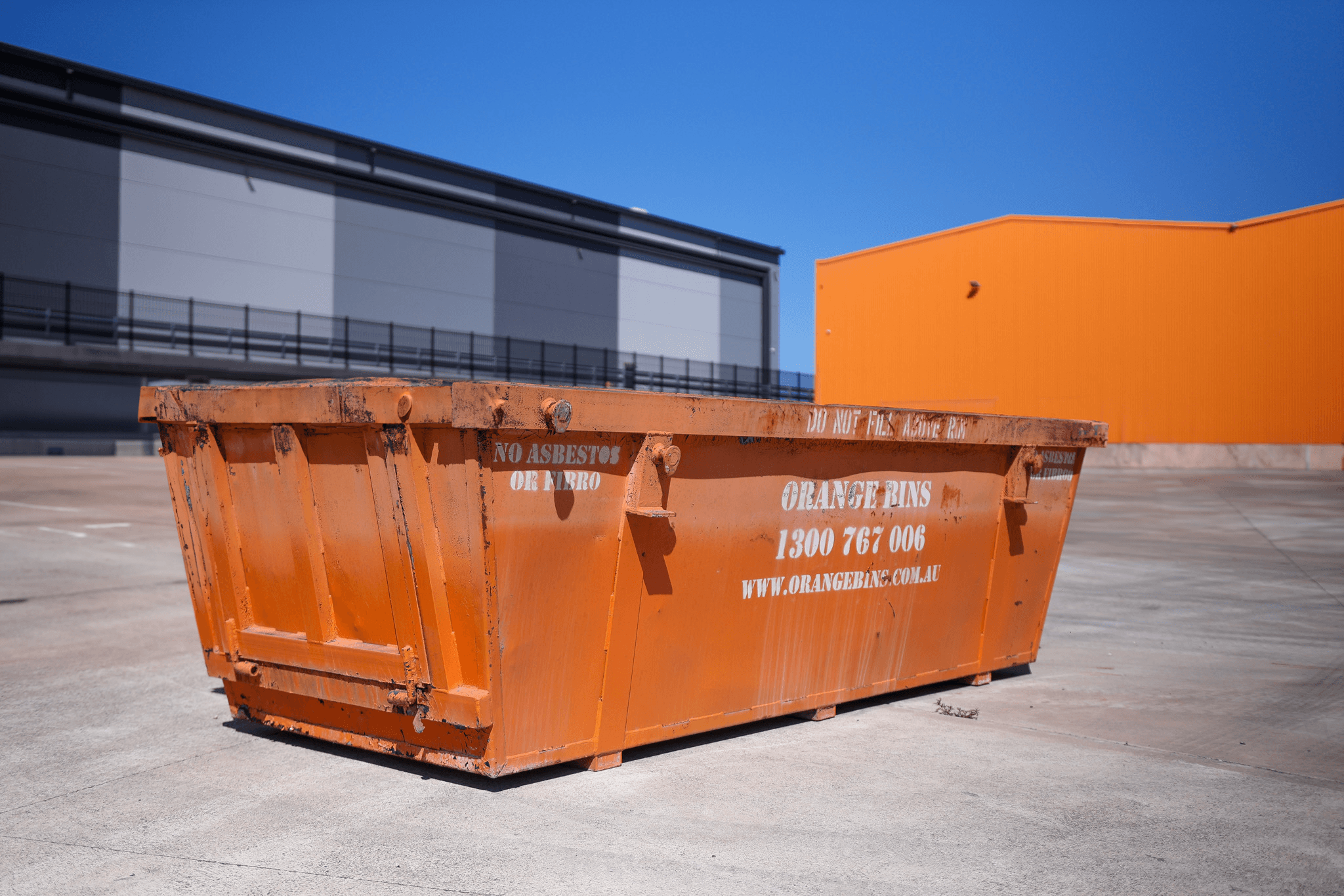8m³ Large Skip Bin